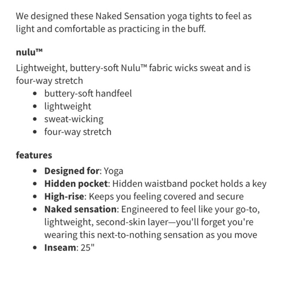 Lululemon ‘Pushing Limits’ 7/8 Tights - Black - Size 6 - Picture 8 of 8